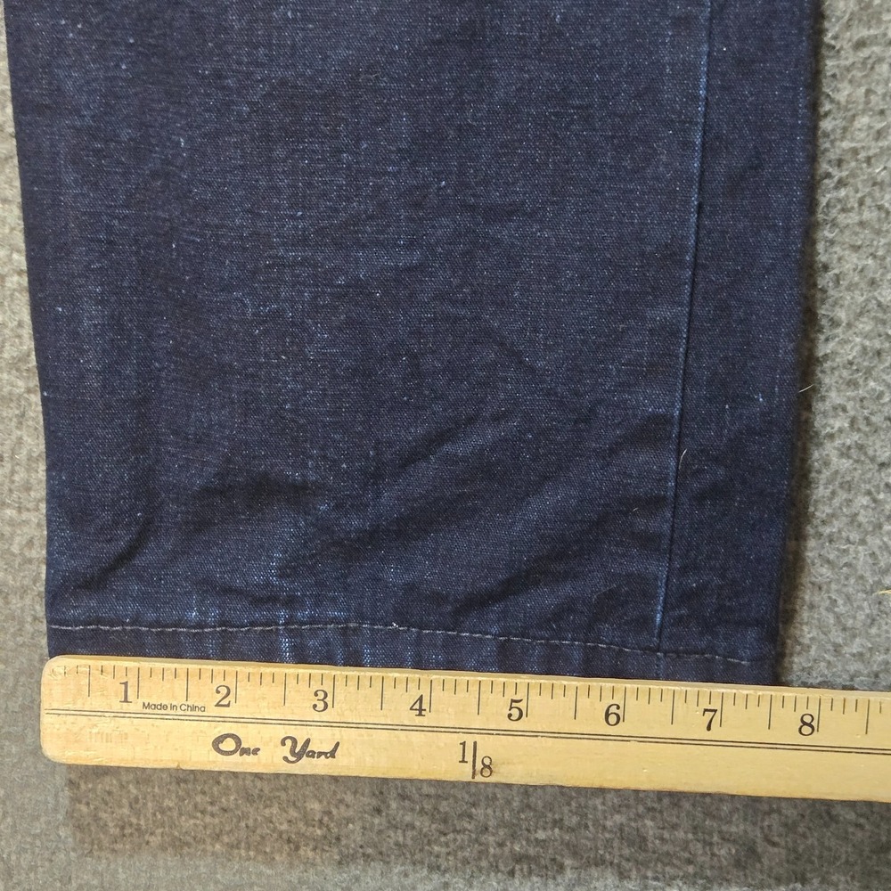 ROGUE TERRITORY RGT Officer Trousers Slim Taper Indigo Selvedge Size 34 X 31 - Picture 7 of 12